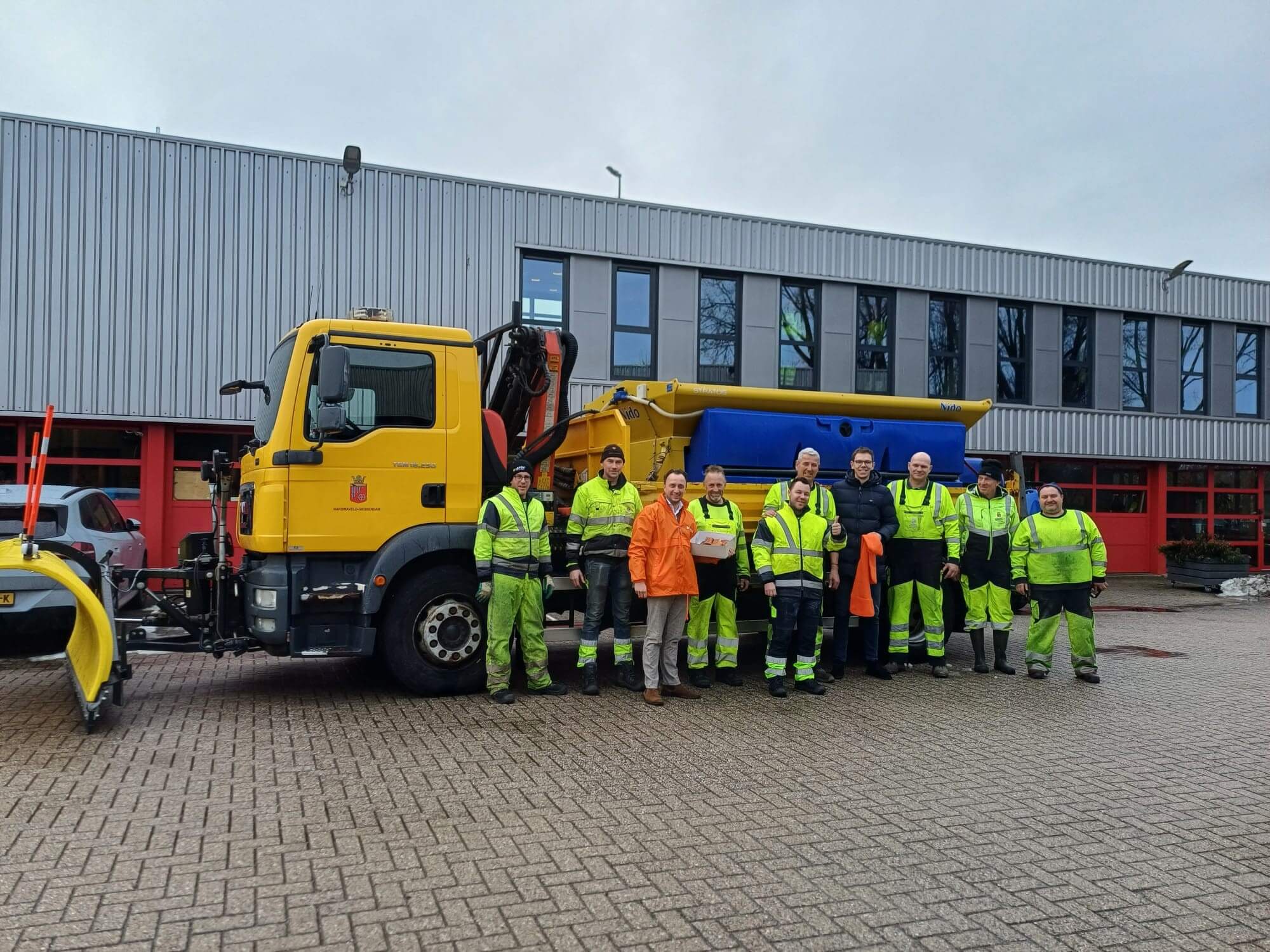 Strooiploegen bedankt!